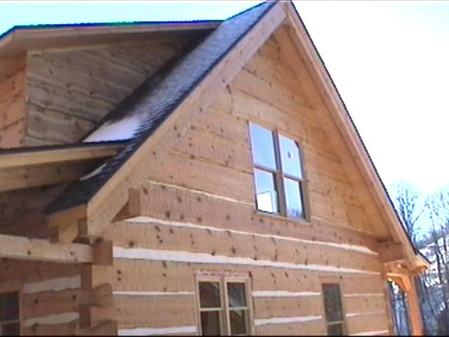 {North gable of house}