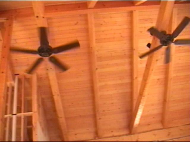 {Ceiling Fans from front door}